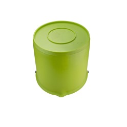 Seau 15L Vplast avec bec verseur Noir - Écurie et Terrain