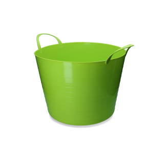Bac à foin vPlast V-Trug Flexi 65L Bleu - Idéal pour l'écurie