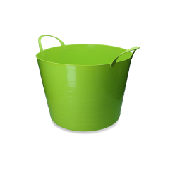Bac à foin vPlast V-Trug Flexi 65L Bleu - Idéal pour l'écurie