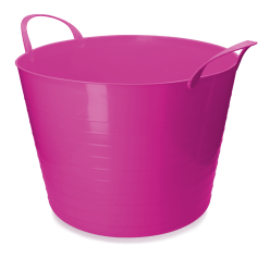 Bac à foin vPlast V-Trug Flexi 65L Bleu - Idéal pour l'écurie