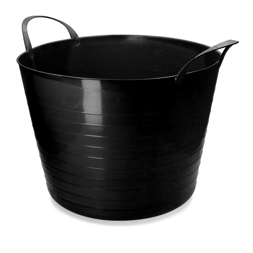 Bac à foin vPlast V-Trug Flexi 65L Bleu - Idéal pour l'écurie