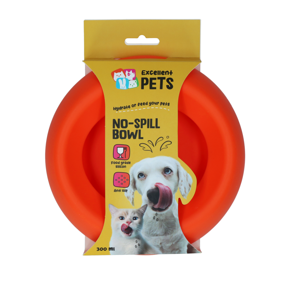 Gamelle Anti-Déversement Silicone 300ml | Excellent Pets