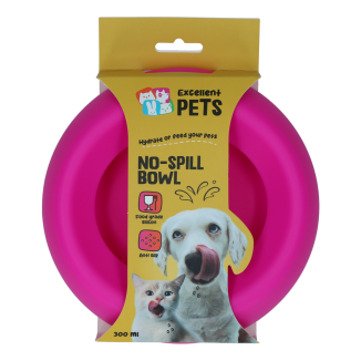 Excellent Pets No-Spill Bowl 300ml Orange S