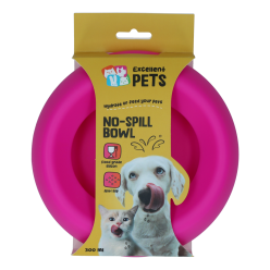 Excellent Pets No-Spill Bowl 300ml Orange S