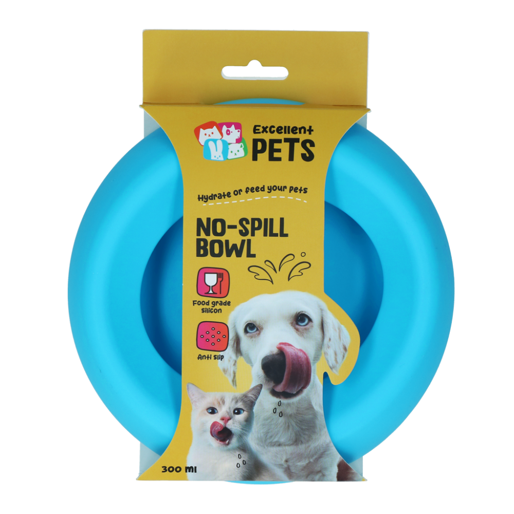 Gamelle Anti-Déversement Silicone 300ml | Excellent Pets