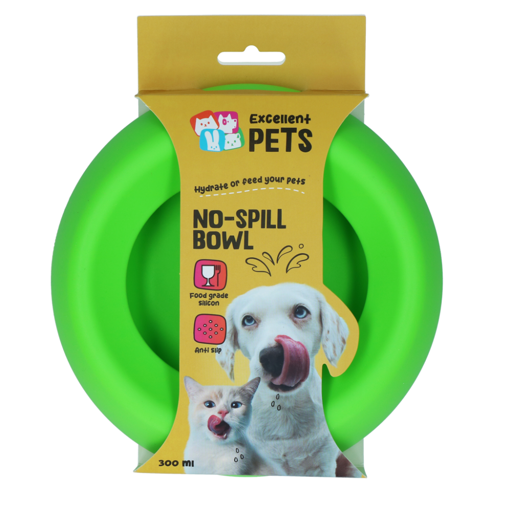 Gamelle Anti-Déversement Silicone 300ml | Excellent Pets