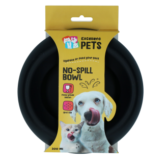 Excellent Pets No-Spill Bowl 300ml Orange S