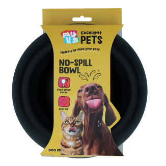 Gamelle Anti-Déversement Silicone 800ml | Excellent Pets